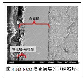 軟氮化+后氧化電鏡圖片